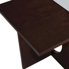Table Basse Rectangulaire en Bois Contemporain
