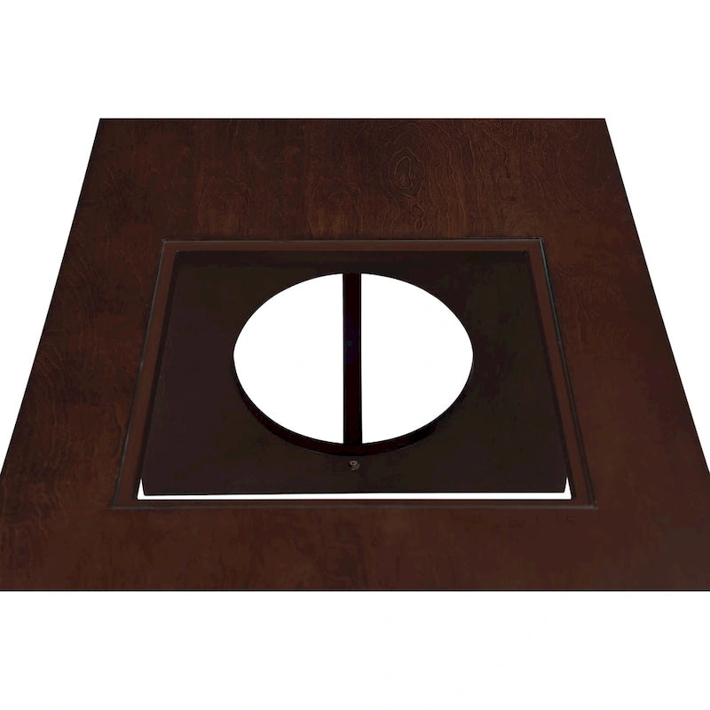 Table Basse Rectangulaire en Bois Contemporain