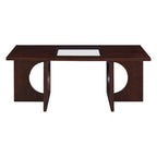 Table Basse Rectangulaire en Bois Contemporain